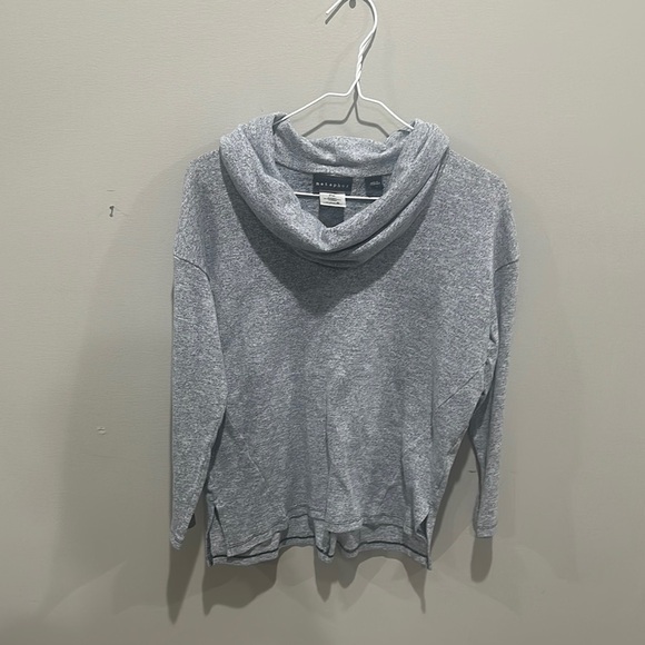 NWOT Metaphor Gray Cowl Neck Sweater Soft Knit Casual size S - Picture 4 of 4